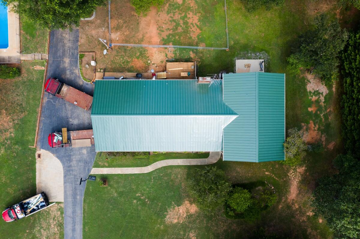 Spartanburg SC Metal Roof install 1 of 1 2