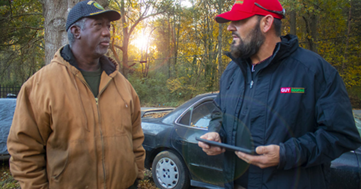 Greenville Veteran Receives New Roof Installed by Guy Roofing Guy Roofing