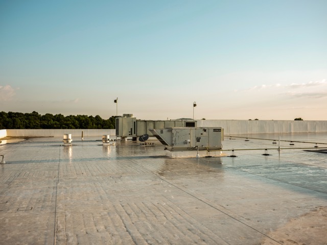 Commercial Roof Inspections with HVAC
